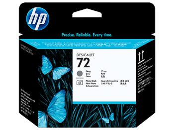Печатающая головка HP 72 (C9380A) для T610, T1100, T1200, T1300, T2300 PB+GY (O)