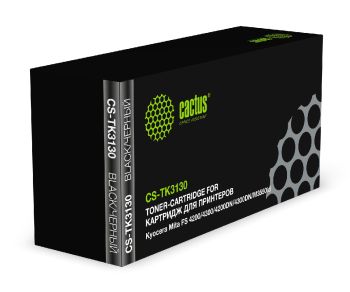 Картридж лазерный Cactus CS-TK3130 TK-3130 черный (25000стр.)