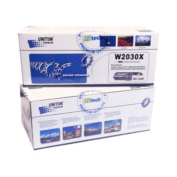 Картридж для HP W2030X (415X) черный (7,5K) БЕЗ ЧИПА!!! UNITON Premium GREEN LINE (Eco Protected)