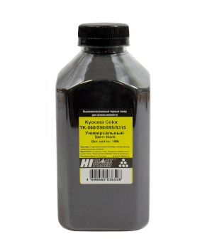 Тонер Kyocera Color TK-560K/590K/895K/8315K (Hi-Black) Bk, 140 г, банка