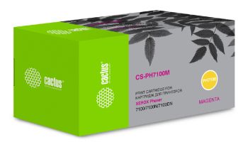 Картридж лазерный Cactus CS-PH7100M 106R02607 пурпурный (4500стр.)