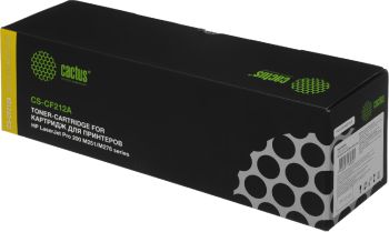 Картридж лазерный Cactus CS-CF212A CF212A желтый (1800стр.) для HP LJ Pro 200 M251/M276