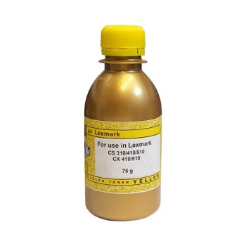 Тонер Lexmark CS310/410/510/ CX410/510 (фл,75,желтый) Gold ATM