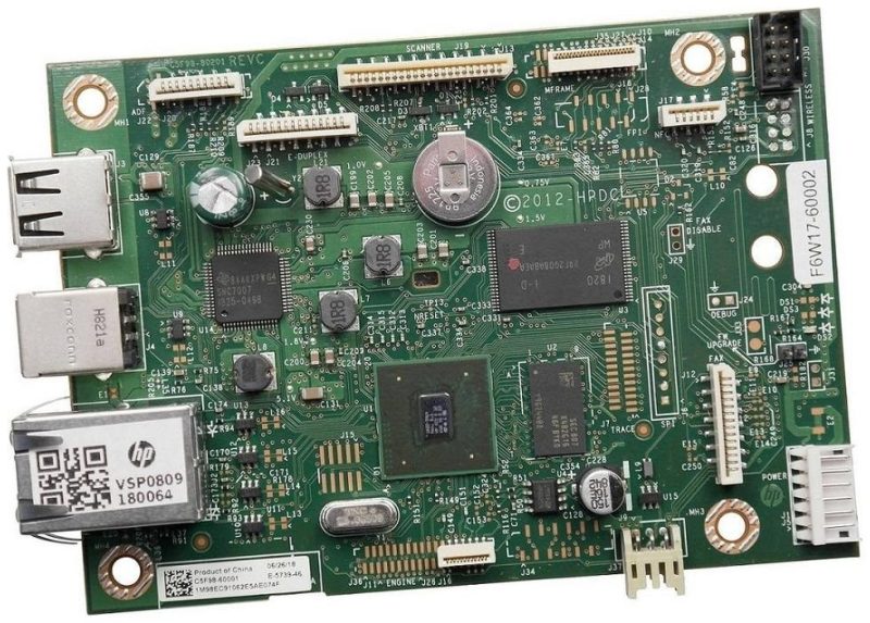 Плата форматирования для моделей с факсом HP LJ M426fdn (O) F6W17-60002/F6W17-60001