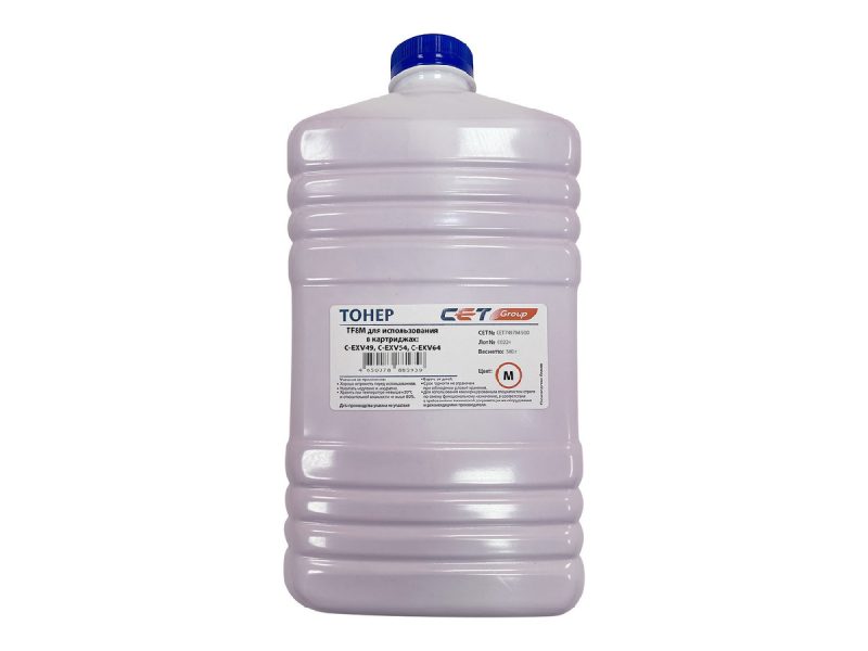 Тонер TF8M для CANON iR C3125i (CET) Magenta, 500г/бут, (унив.), CET7497M-500