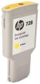 Картридж HP DesignJet T730/T830, 300ml (O) Yellow F9K15A/№728