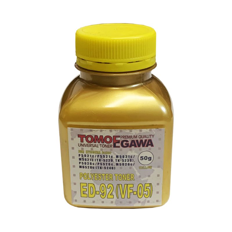 Тонер для KYOCERA FS Color Универсал тип ED-92 ( VF-05) (фл,50,желтый,TOMOEGAWA ) Gold ATM