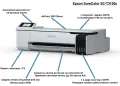 Плоттер Epson SureColor SC-T3100x / 4 цвета-СНПЧ (сеть-USB-WiFi)