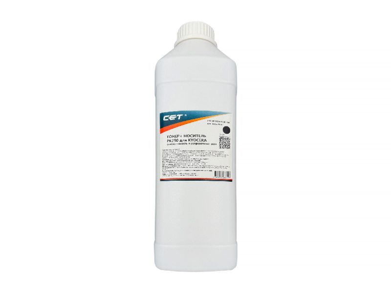 Тонер PK250K + носитель PK250D для KYOCERA TASKalfa 5052ci (CET) Black, 640г, OSP0250K-640