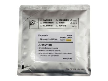Девелопер KONICA MINOLTA Bizhub C220/C280/C360 (CET) Yellow, 210г/пак, 114K, CET8435