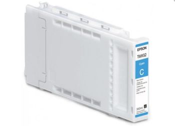 Картридж Epson SureColor SC-T3000/5000/7000 (O) C13T693200, 350 мл, голубой