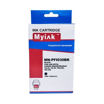 Картридж CANON IPF TA-20/TA-30/ TM-240/ТМ-340 Black (55ml, Pigment) MyInk PFI-030BK IPF 