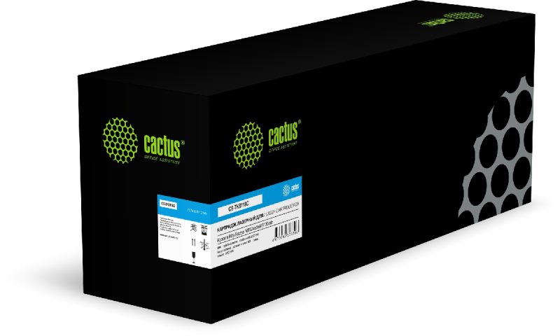 Картридж лазерный Cactus CS-TK8118C TK-8118C ASIA CN голубой (6000стр.)