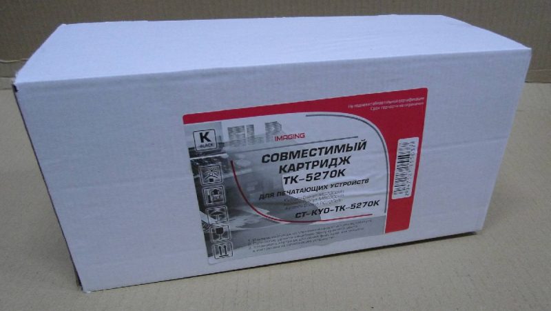 Тонер-картридж для Kyocera Ecosys M6230cidn/M6630cidn/P6230cdn TK-5270K black 8K (ELP Imaging)