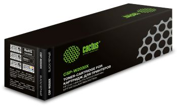 Картридж лазерный Cactus CSP-W2030X 415X черный (7500стр.) для HP LJ M454/MFP M479 с чипом