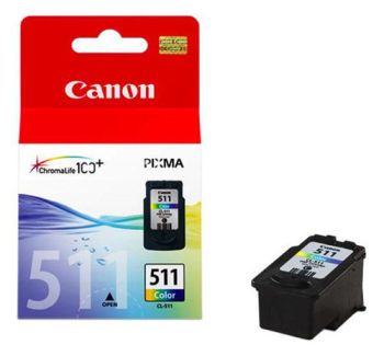Картридж Canon PIXMA MP240/260/480 (O) CL-511, Color / (2972B007 / 2972B001), 244стр