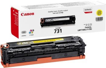 Картридж Canon i-Sensys LBP7100/7110/MF8230/8280 (O) 731Y / 6269B002, 1,5k