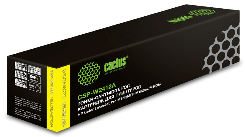 Картридж лазерный Cactus CSP-W2412A 216A желтый (850стр.)