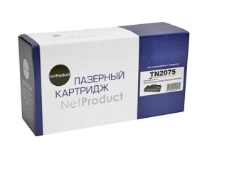 Картридж Brother HL-2030/2040/2070/7010/7420/7820 (NetProduct) TN-2075, 2,5К