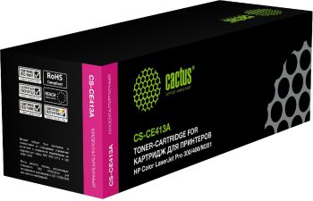 Картридж лазерный Cactus CS-CE413A CE413A пурпурный (2600стр.)