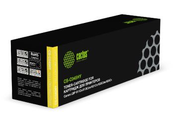 Картридж лазерный Cactus CS-C045HY 045 H Y желтый (2200стр.)