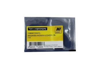 Чип HP CLJ Enterprise M500/M551/N/DN/XH (CE400X) Bk, 11K (Hi-Black)