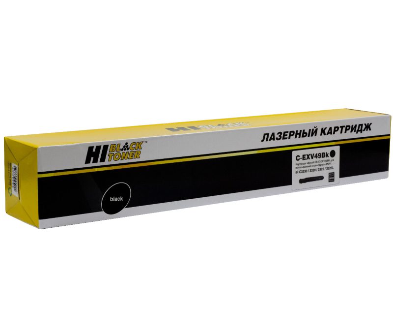 Картридж CANON IRAC 3320/3320i/3325i/3330i (Hi-Black) C-EXV49Bk / 8524B002 36k