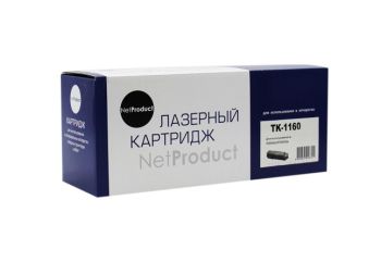 Картридж Kyocera ECOSYS P2040dn/P2040dw (NetProduct) TK-1160, 7,2K с чипом