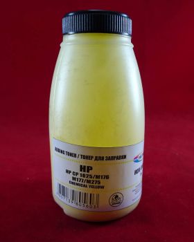Тонер CE312A Yellow, химический (фл. 26г) Black&White Premium (Mitsubishi/MK IMAGING) фас.Россия