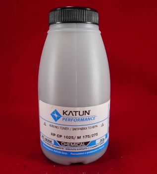 Тонер для картриджей CE310A Black, химический (фл. 30г) Katun фас.Россия