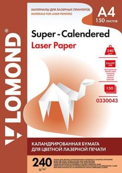 Бумага Lomond A4 240г/м2 150л белый матовый (0330043)