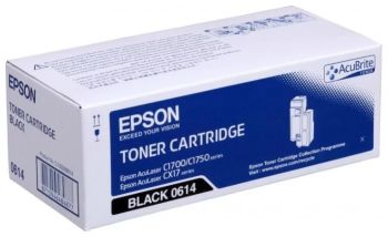 Картридж Epson AcuLaser C1700/C1750N/CX17NF (O) C13S050614, Bk, 2.2K