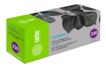 Картридж лазерный Cactus CS-TN230C TN-230C голубой (1400стр.)