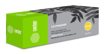 Картридж лазерный Cactus CS-PH6500BK 106R01604 черный (3000стр.)