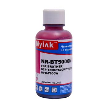 Чернила для Brother InkBenefit Plus DCP-T300/T500/T700/MFC-T800 (100мл,magenta, Dye) BT5000M MyInk