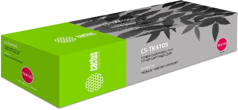Картридж лазерный Cactus CS-TK4105 TK-4105 черный (15000стр.)
