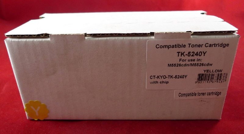 Тонер-картридж Kyocera Ecosys P5026cdn/P5026cdw/M5526cdn/M5526cdw TK-5240Y yellow 3K (ELP Imaging)
