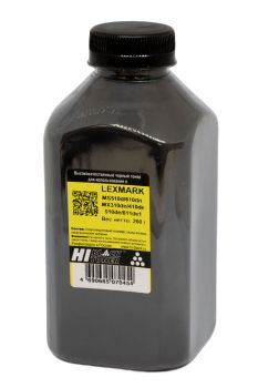 Тонер Lexmark MS510d/610dn, MX310dn/410de/510de/611de (Hi-Black) чёрный, 260 г, банка