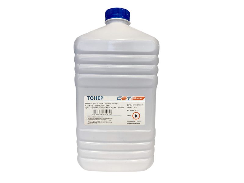 Тонер KONICA MINOLTA Bizhub C227/287 (Japan) (CPT)+носитель CE38 TN-221K, BK, 579г/бут, CET111068579