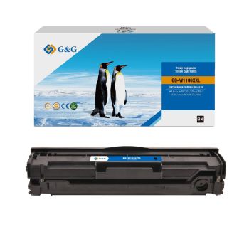Картридж HP Laser 107/ MFP 135/137 (G&G) аналог HP W1106A/106A (увеличенной емкости) 5k с чипом