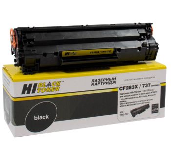 Картридж HP LJ Pro M225MFP/M201/Canon №737 (Hi-Black) CF283X, 2,4K