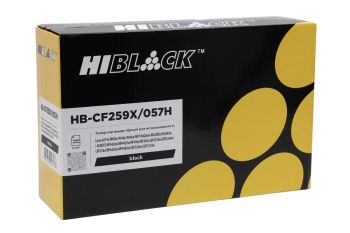 Картридж HP LJ Pro M304/404n/MFP M428dw/MF443/445 (Hi-Black) CF259X/057H, 10K (с чипом) 