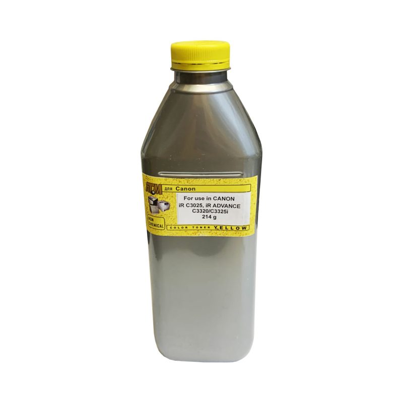 Тонер для CANON iR C3025, iR ADVANCE C3320/C3325i (фл,214,желтый,CL-001 IMEX) Silver ATM