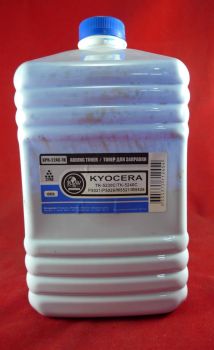 Тонер для Kyocera TK-5220 Cyan (фл. 1кг) Black&White Premium