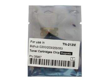 Чип KONICA MINOLTA Bizhub C200/C200E/C203/C253/C353 (CET) Magenta, (WW), 20K, (унив.), CET5967