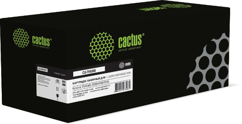 Картридж лазерный Cactus CS-TK6305 TK-6305 черный (35000стр.)