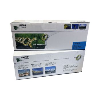 Картридж для HP CF361X (508X) синий (10K) UNITON Premium GREEN LINE (Eco Protected)