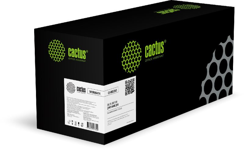 Блок фотобарабана Cactus CS-DR3260 101R00474 черный ч/б:10000стр.
