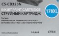 Картридж струйный Cactus CS-CB323N(CS-CB323) №178XL синий (14.6мл)