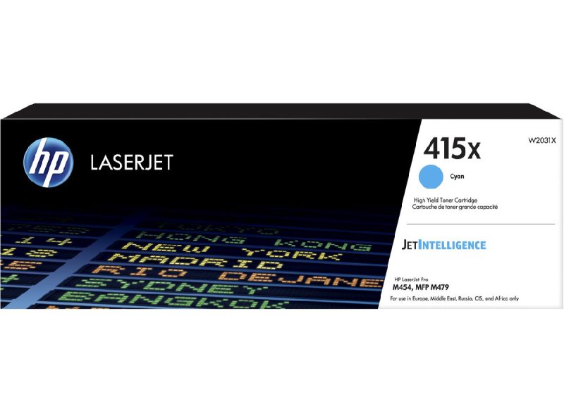 Картридж HP LJ M454/MFP M479 (O) 415X/ W2031X, C, 6К